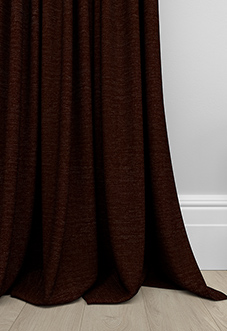 Maurice, Chocolate - Made to Measure Curtains